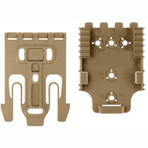 Safariland Quick2 Locking System Kit Fork & Receiver Flat Dark Earth