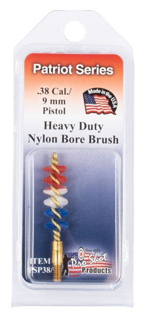 Pro-Shot Psp389 Patriot Series Bore Brush .38 Cal/ 9MM Pistol #8-32 PSP38/9