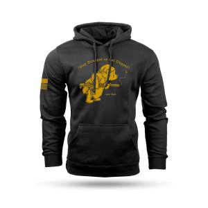 Nine Line Apparel Pooh Bear Hooded Sweatshirt DT6100 Black M
