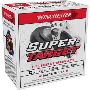 Winchester TRGT128 12 Gauge 2.75 In 1 1/8 oz 8 Shot 1145 fps