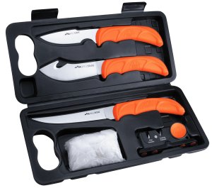 Outdoor Edge WL-6 WildLite Game Processor Kit 420J2 SS Blaze Orange