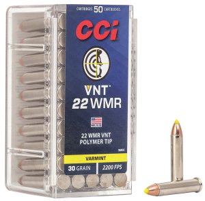 CCI 969CC 22 WMR 30 Grain VNT Rimfire Ammo 50 Rounds Box