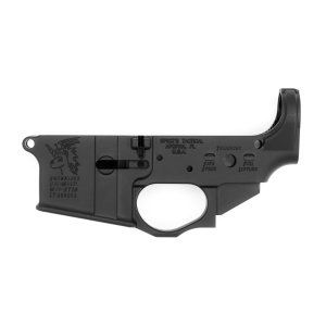 Spike's Tactical STLS030 Stripped Lower 223 Rem 7075-T6 Black Semi-automati