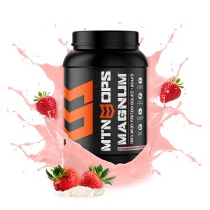 MTN OPS 3105430129 Magnum Protein Strawberries & Cream 23g Protein 5g BCAAs