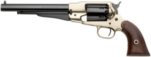 Pietta PF58BR448 1858 Army 44 Cal 8" 6rd Brass Frame Blued & Octagon Ba...