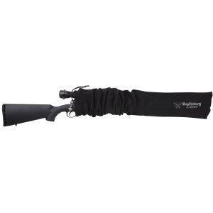 Bulldog BD152 52" Black Moisture-Resistant Knit Scoped Rifle Gun Sock