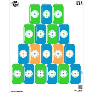 Allen 15781 EZ AIM 24X19 PAPER TGT FUN YOU CAN 4PK MULTI