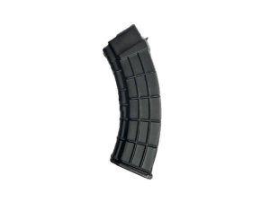 Zastava Arms USA ZAPMAG1 7.62x39mm 30rd Black Polymer Magazine with Steel Reinforced Locking Lugs, BHO Feature, Military Grade