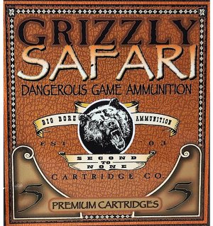 Grizzly Ammo GC47NE1 470NitroExpress 500gr Triple Shock X 5 Per Box/10 Case