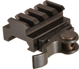 AimShot MT6117240SP QR Rail Adapter 40mm Picatinny 14mm Riser Black