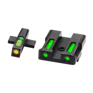 Hi-Viz XDN521 LiteWave H3 Sight Set for Springfield XD Green/Orange