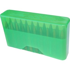 MTM J-20-XS-16 Clear/Green Ammo Box .223 204 20 rd.
