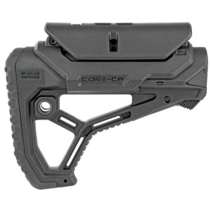 FAB Defense GL-Core AR-15 Buttstock Adjustable Cheek Rest Black