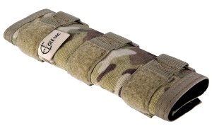 Cole-TAC MP103 Metal Python Suppressor Cover 6 In Multicam 1-2 In
