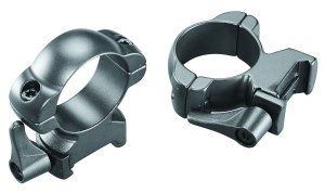 Weaver Lever Lok Top Mount 49335 30mm High Matte Black Steel