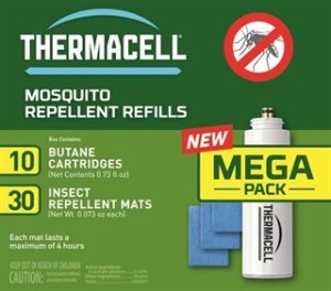 Thermacell R10 Mosquito Repellent Refills 120 Hrs 15 ft Odorless White