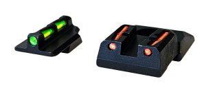 Hi-Viz RGS9LW21 LiteWave Ruger Security 9/380 Fiber Optic Sight Set