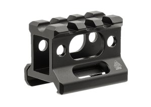 Leapers MTRSX1S Picatinny Riser 1" Height 1.57" Length Aluminum Black
