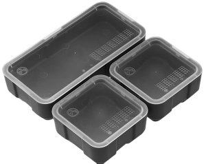 Magpul MAG1389BLK DAKA Storage Bin Black Polymer Transparent Lid