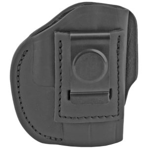 1791 Gunleather 4WH-2-SBL-R 4-Way IWB/OWB Size 02 Stealth Black Leather