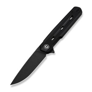 CIVIVI Navo 3.25In Nitro-V Stonewash Blade Black G10 Handle