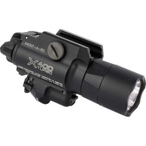 SureFire X400T-A-RD Weapon Light 1000 Lumens Red Laser Black Aluminum