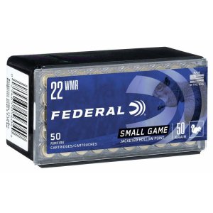Federal Premium 757 22 WMR 50 Grain Jacketed Hollow Point 50 Per Box