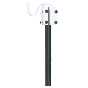 Birchwood Casey T-Post Target Hook TPTH 3/8 AR500 Steel White