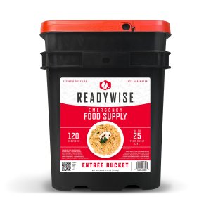 ReadyWise RW01120 Grab N Go Bucket Freeze Dried Entrees 120 Servings