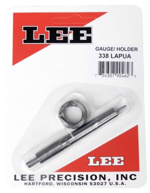 Lee Precision Case Length Gage and Shell Holder 338 Lapua 90462