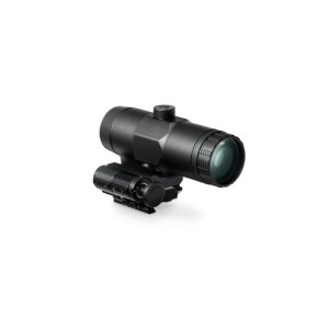 Red Dot Magnifier With Flip Mount - Vmx-3t 3x Magnifier W/Flip Mount Black