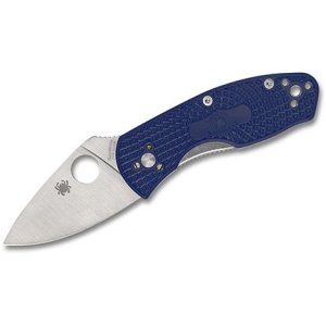 Spyderco C148PBL Ambitious Lightweight Blue CPM S35VN Folding Knife