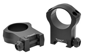 Warne Mounts Mountain Tech 7217M 30mm Ultra High Matte Rings