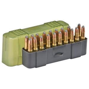 Plano Synergy 20 Round Small Rifle Ammo Box Green 122820