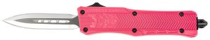 CobraTec Knives CTK-1 Small 2.75 In D2 Steel Pink OTF Dagger Knife