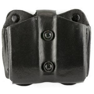 DeSantis A01BJJJZ0 Double Mag Pouch OWB Leather for Glock 17/19/22/23