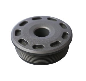 SilencerCo AC5390 Bravo Front Cap .30 Carbine Titanium Matte Black
