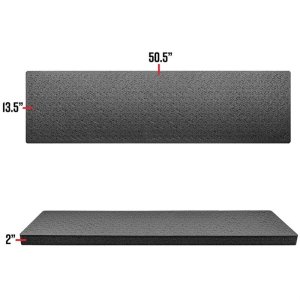 EYLAR RAGAR CROSSLINK FOAM INSERT 50.5"X13.5" FOR HARD RIFLE CASE