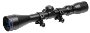 TRUGLO Buckline 3-9x40mm BDC Scope Matte Black Rings TG85394XB