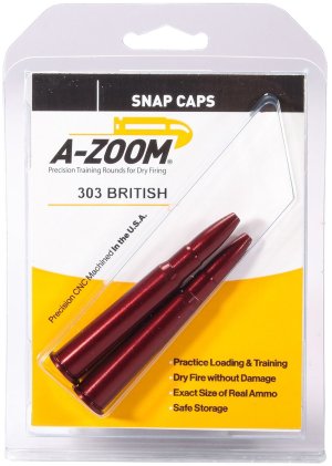 A-Zoom Metal Snap Caps .303 British 2/ct 12226