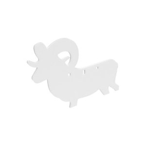 Birchwood Casey AR500 3/8In Steel Silhouette Target 21In Ram
