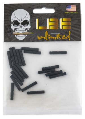 LBE Unlimited ARHTPN20K AR Parts Hammer/Trigger Pin 20 Pack AR-15 Black