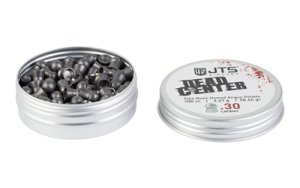 JTS Group Dead Center 30 Cal 50 Grain Domed 100 Count Tin view 3