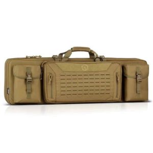Urban Warfare Low Profile Double Rifle Cases - Urban Warfare Double Rifle Case 46'''' Tan