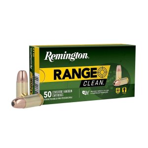 Remington 27681 9mm Luger 115 Grain Flat Nose Enclosed Base 50 Rounds