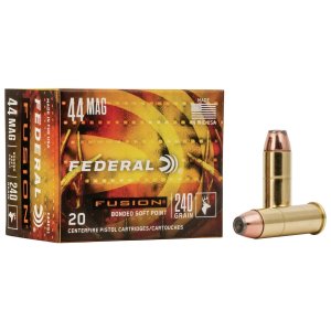 Federal F44FS1 Fusion Handgun 44 Rem Mag 240 Grain 20 Rounds Box