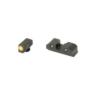 XS Sights GLR201P6N R3D 2.0 Night Sights Glock Green Tritium/Orange