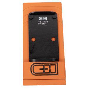 C&H Precision FNX45-RSH V4 Optic Mount Plate Black Anodized Finish
