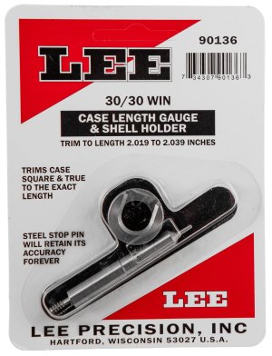 Lee Precision Case Length Gage and Shell Holder 30-30 Winchester 90136