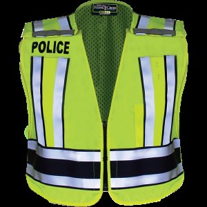 Flying Cross Pro Series Hi-Vis Safety Vest LAPD Navy 2XL